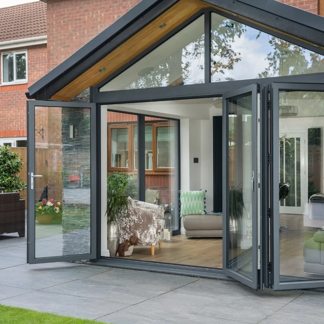 Aluminium doors with maximum strength and security - Main image